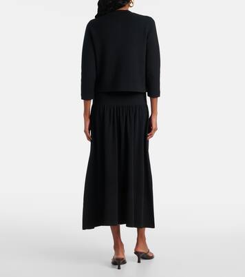 Wool and cotton-blend cardigan | Vince