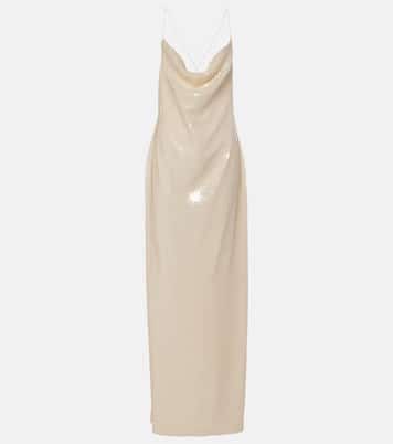 Sequined open-back gown | Magda Butrym