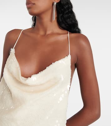 Sequined open-back gown | Magda Butrym