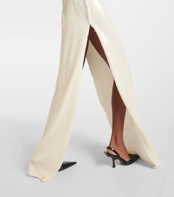 Sequined open-back gown | Magda Butrym
