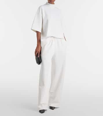 Pantaloni a gamba larga in jersey | Wardrobe.NYC