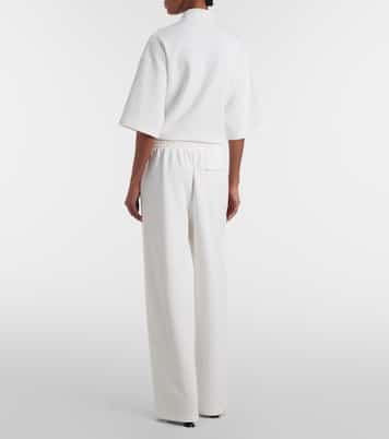 Pantaloni a gamba larga in jersey | Wardrobe.NYC