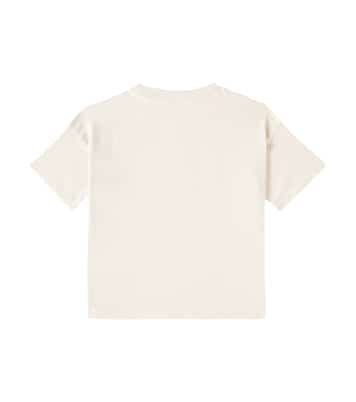 Camiseta de jersey de algodón con logo | Bobo Choses