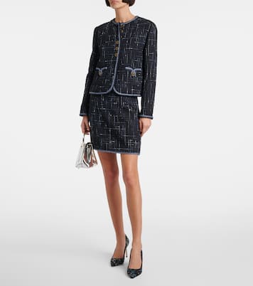 Escarpins Romy 85 en tweed | Jimmy Choo