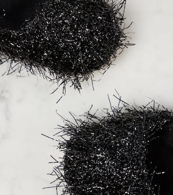 Astoria tinsel ballet flats | Jimmy Choo