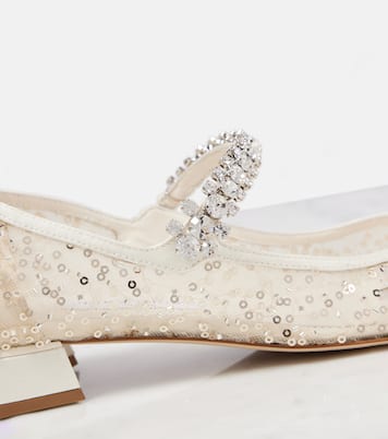 Pumps Bing mit Kristallen und Pailletten | Jimmy Choo