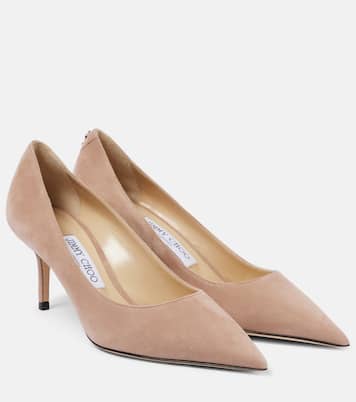 Escarpins Love 65 en daim | Jimmy Choo
