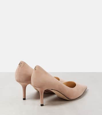 Escarpins Love 65 en daim | Jimmy Choo