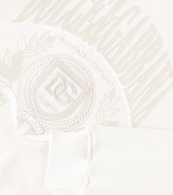 Sudadera con capucha DG de algodón | Dolce&Gabbana Kids