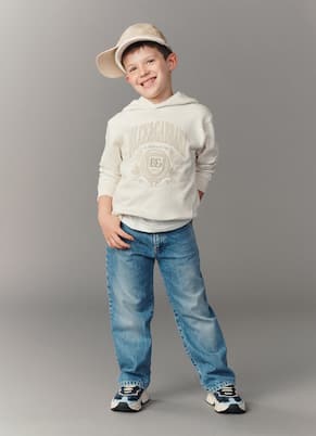 Sudadera con capucha DG de algodón | Dolce&Gabbana Kids