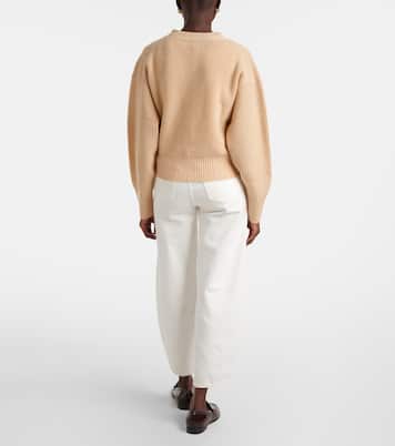 Wool and cashmere wrap cardigan | Jardin des Orangers