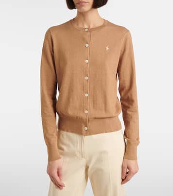 Cárdigan de mezcla de algodón bordado | Polo Ralph Lauren