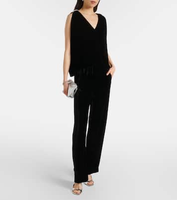Top Adelle in velluto | Velvet