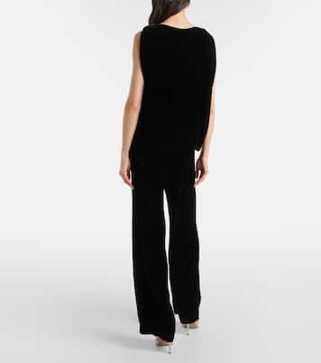 Top Adelle in velluto | Velvet