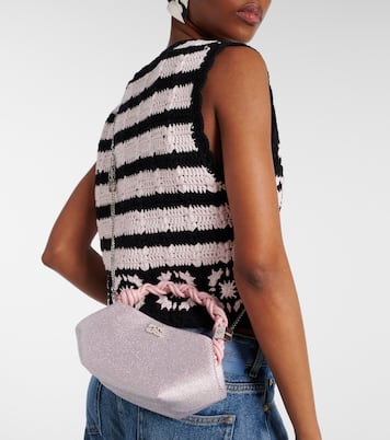 Bou Mini embellished tote bag | Ganni