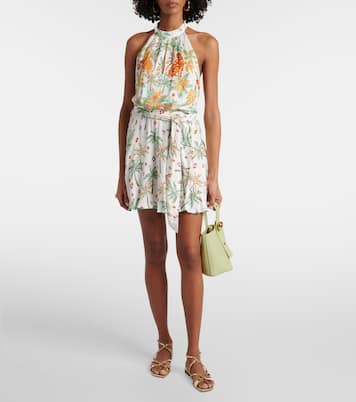 Bedrucktes Minikleid Cassandra | Poupette St Barth