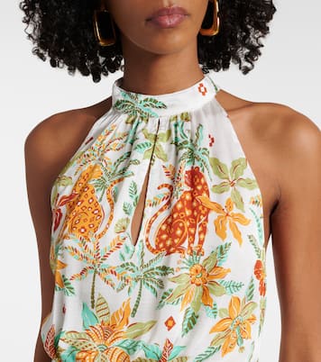 Bedrucktes Minikleid Cassandra | Poupette St Barth