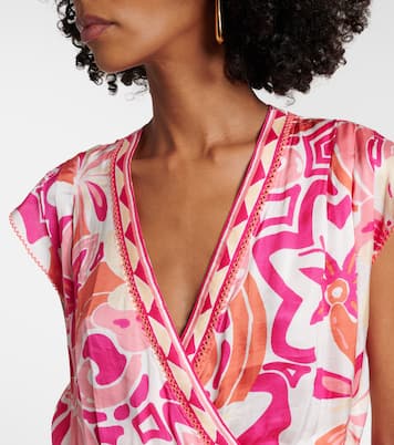Combi-short Anaik à fleurs | Poupette St Barth