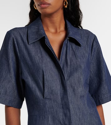 Hemdblusenkleid aus Denim | Vince
