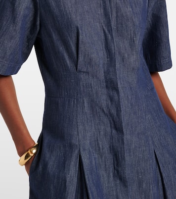Hemdblusenkleid aus Denim | Vince