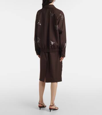 Bomber con paillettes | Jacques Wei