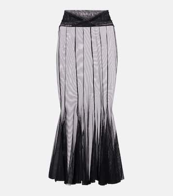 Mila tulle midi skirt | Nensi Dojaka
