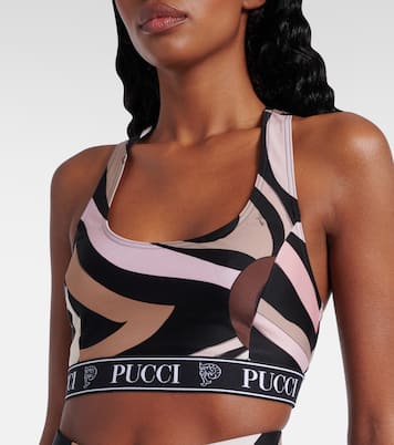 Sujetador deportivo estampado | Pucci
