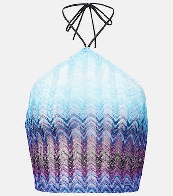Halterneck crop top | Missoni