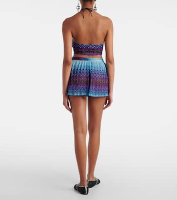 Halterneck crop top | Missoni
