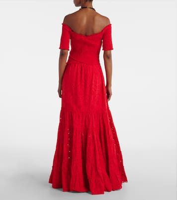 Maxikleid Soledad aus Baumwolle | Poupette St Barth
