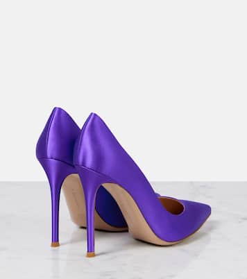 Pumps Gianvito 105 in crêpe di raso | Gianvito Rossi
