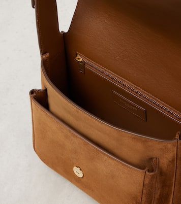 Borsa a tracolla Niki in suede | Saint Laurent