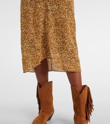 Midikleid Terena aus einem Seidengemisch | Isabel Marant