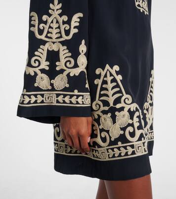 Fadeli embroidered crêpe tunic | Marant Etoile