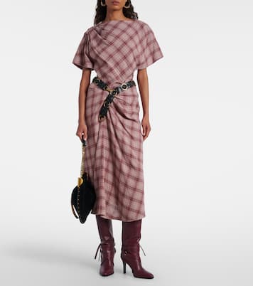 Neyela checked cotton T-shirt | Marant Etoile