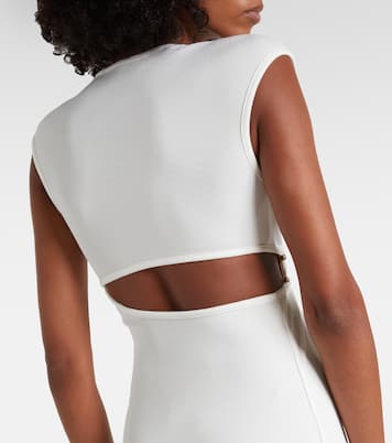 Mineral Stone embellished jersey gown | Christopher Esber
