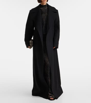 Wool-blend twill coat | Dries Van Noten