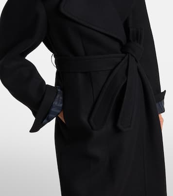 Wool-blend twill coat | Dries Van Noten