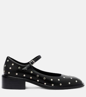 Penelope 40 leather Mary Jane pumps | Souliers Martinez