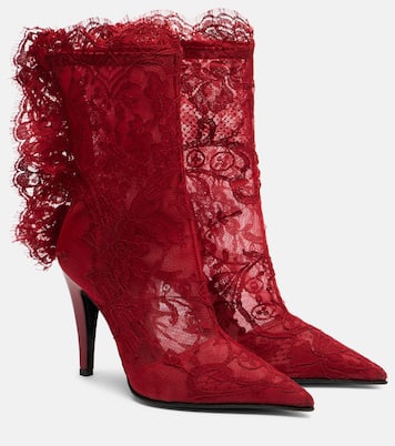Heron 105 lace ankle boots | McQueen
