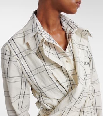 Minikleid aus Baumwolle  | The Attico