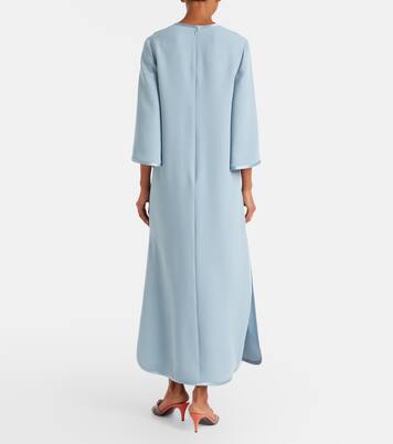 VGold silk maxi dress | Valentino