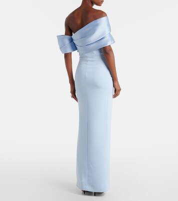 Vestido de fiesta asimétrico Alexis | Solace London