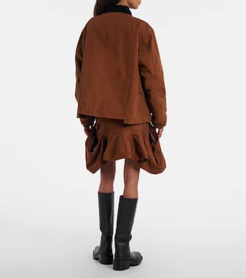 X Carhatt Wattierte Jacke aus Baumwoll-Canvas | Sacai