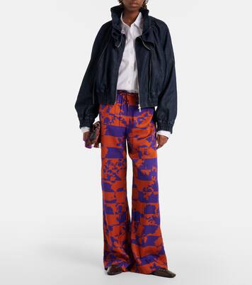 시퀸 코튼 셔츠 | Dries Van Noten