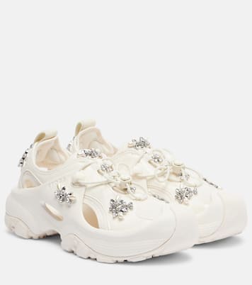 X Crocs Sneakers Trailbreak 2 mit Kristallen | Simone Rocha