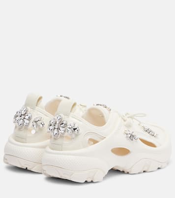 X Crocs Sneakers Trailbreak 2 mit Kristallen | Simone Rocha