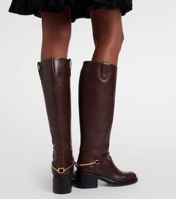 Dakota 60 leather knee-high boots | Chloé
