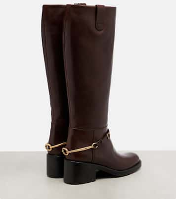 Dakota 60 leather knee-high boots | Chloé