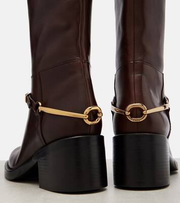 Dakota 60 leather knee-high boots | Chloé